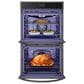 LG 9.4 cu. ft. Smart Double Wall Oven with Fan Convection and Air Fry in PrintProof Black Stainless Steel, , large