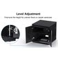 ErgoAV Modular Shelf Cabinet in Black, , large