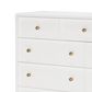 Legacy Classic Chelsea 9-Drawer Bureau in White and Gold, , large