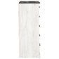 Ashley Shawburn 5-Drawer Chest in Whitewash and Charcoal Gray, , large