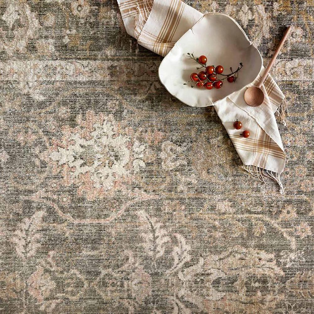 Chris Loves Julia x Loloi Rosemarie 11&#39;6&quot; x 15&#39;6&quot; Sage and Blush Area Rug, , large