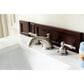 James Martin Vanities Brittany 30" Single Bathroom Vanity in Burnished Mahogany with 3 cm Arctic Fall Solid Surface Top and Rectangle Sink, , large