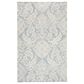 Feizy Belfort Floral 2" x 3" Blue and Gray Area Rug, , large