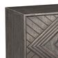 Ashley Treybrook Accent Cabinet in Distressed Gray and Black, , large