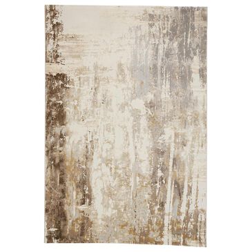 Feizy Rugs Parker 10" x 14" Gray and Beige Area Rug, , large