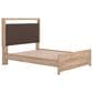 Ashley Kinlanni Queen Upholstered Platform Bed in Tan, , large