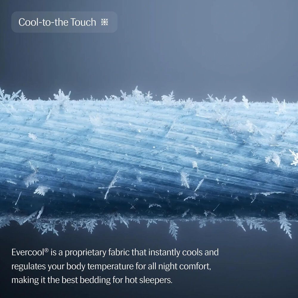 Rest Evercool 4-Piece King Sheet Set in Arctic White, , large