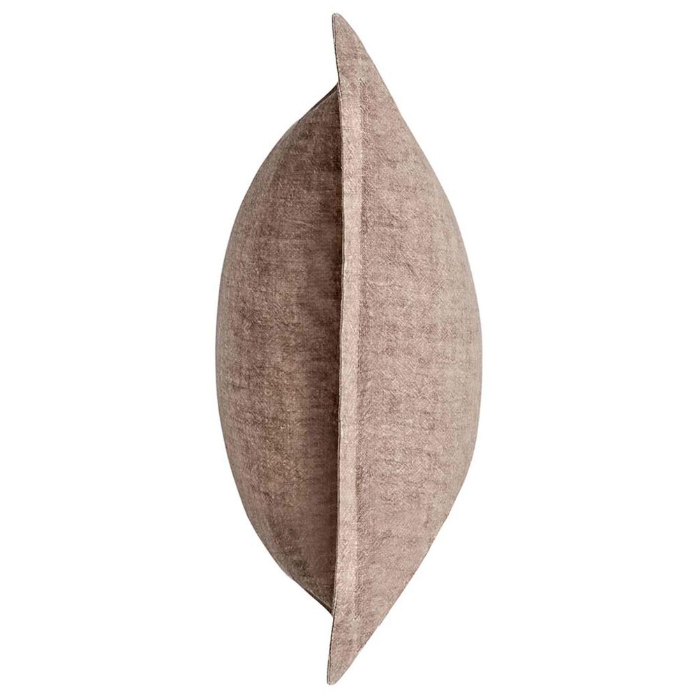 Classic Home Solstice 22&quot; Square Throw Pillow in Penny Brown, , large