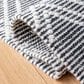 Safavieh Natura NAT478A 3" x 5" Ivory and Black Area Rug, , large