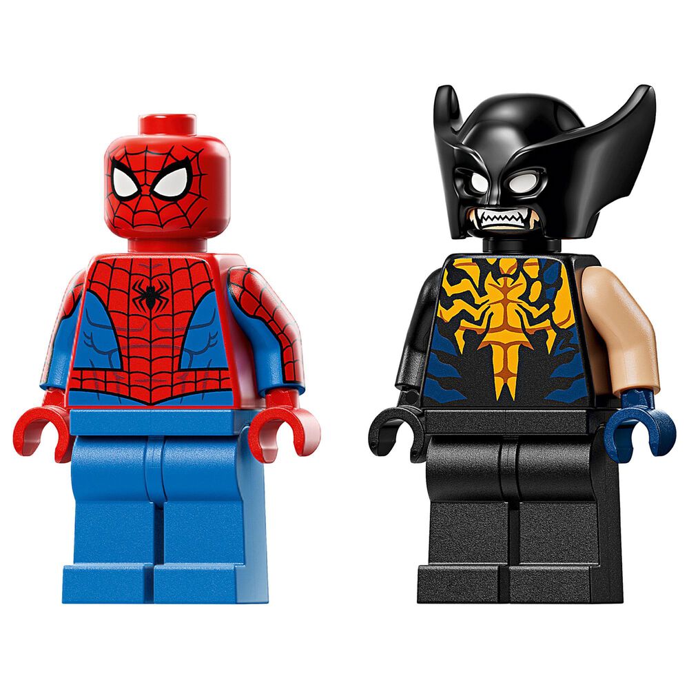 LEGO Marvel Spider-Man Car vs. Venomized Wolverine Building Set, , large