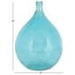 Maple and Jade Bulb Shape Decorative Vase in Tinted Teal, , large