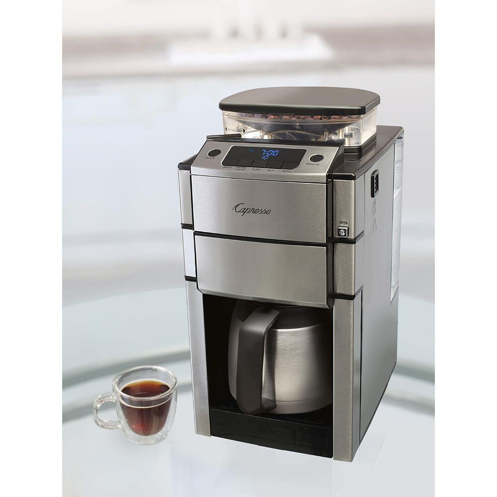Capresso Coffee Team Pro Plus Maker with Thermal Carafe in Stainless Steel, , large