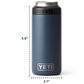 YETI Rambler 12 Oz Colster Slim Can Cooler in Seafoam, , large