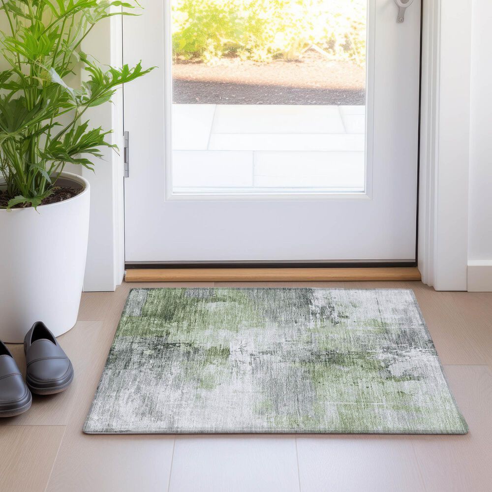 Dalyn Rug Company Odyssey OY299 Green 1&#39;8&quot; x 2&#39;6&quot; Area Rug, , large