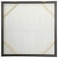 Maple and Jade 40" x 40" Square Tree Wall Art with Silver Frame in Black, Cream, Pink and Brown, , large