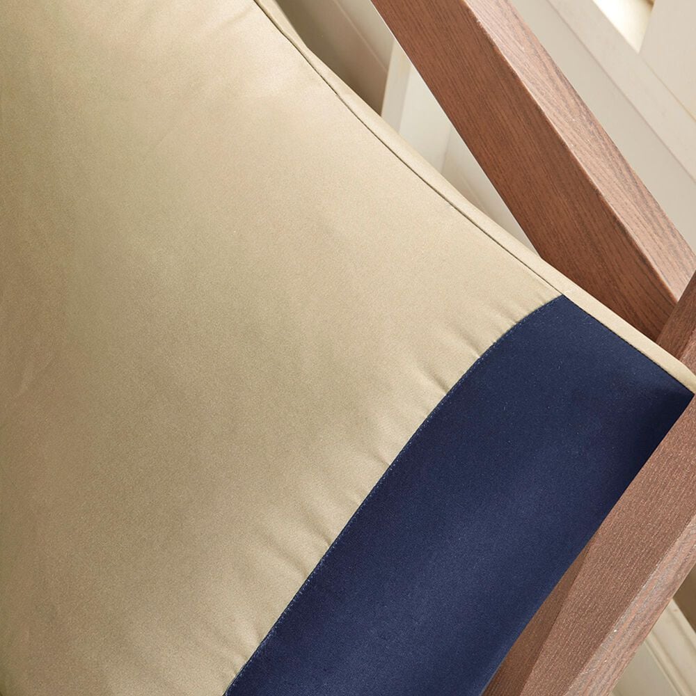 Hampton Park Robbie 9-Piece Full Comforter Set in Navy and Multicolor, , large