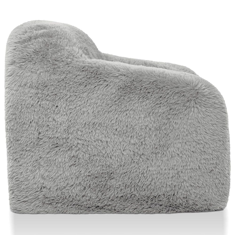 Furniture of America Phael Accent Chair in Fog Gray, , large