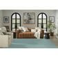 Nourison Twist Reversible 8" x 10" Aqua Indoor/Outdoor Area Rug, , large