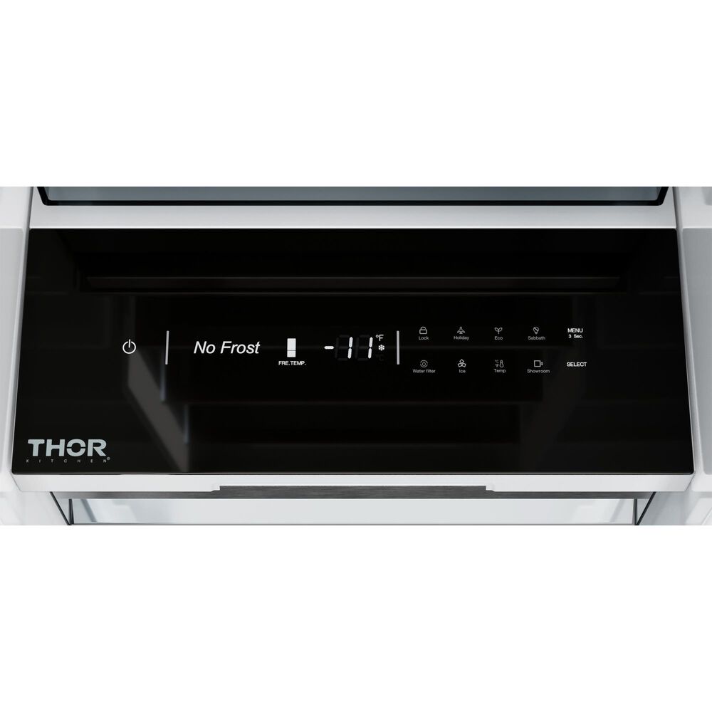 Thor Kitchen 8.6 Cu. Ft. Built-In Column Freezer with Field Reversible Door in Stainless Steel, , large