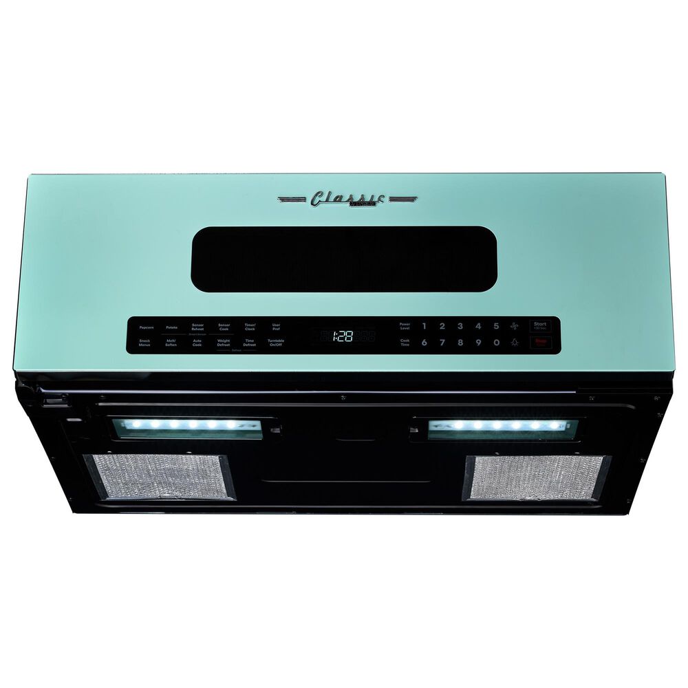 Unique Appliances Classic Retro 30" Induction Convection Range in Ocean Mist Turquoise, , large