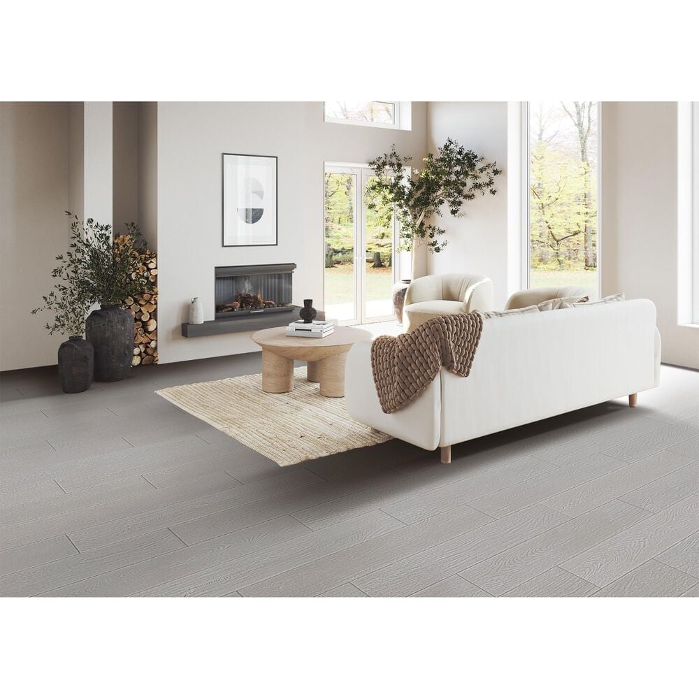 Mannington Restoration Bespoke Wool 8&quot; x 48&quot; Oak Laminate Plank, , large