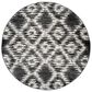Safavieh Adirondack ADR118R-4R 4" x 4" Charcoal/Ivory Round Rug, , large