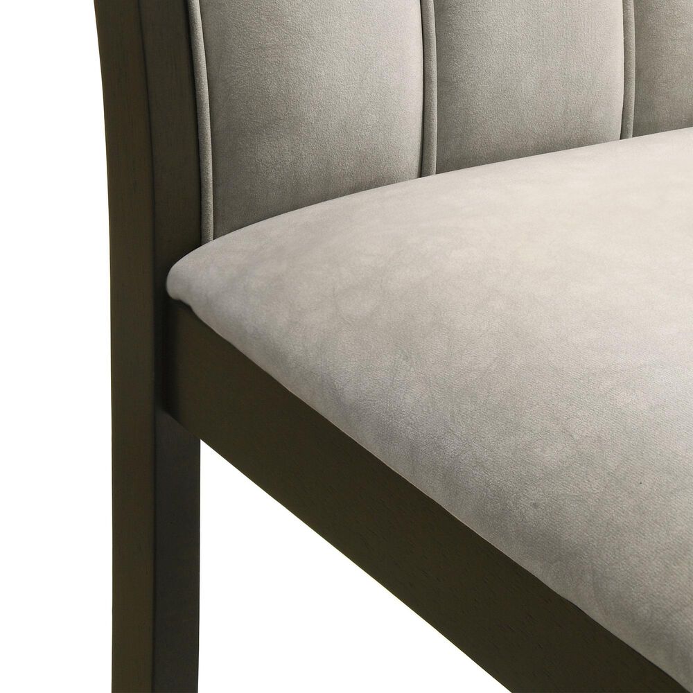 Armen Living Nolan 26" Counter Height Stool in Dark Roast, , large