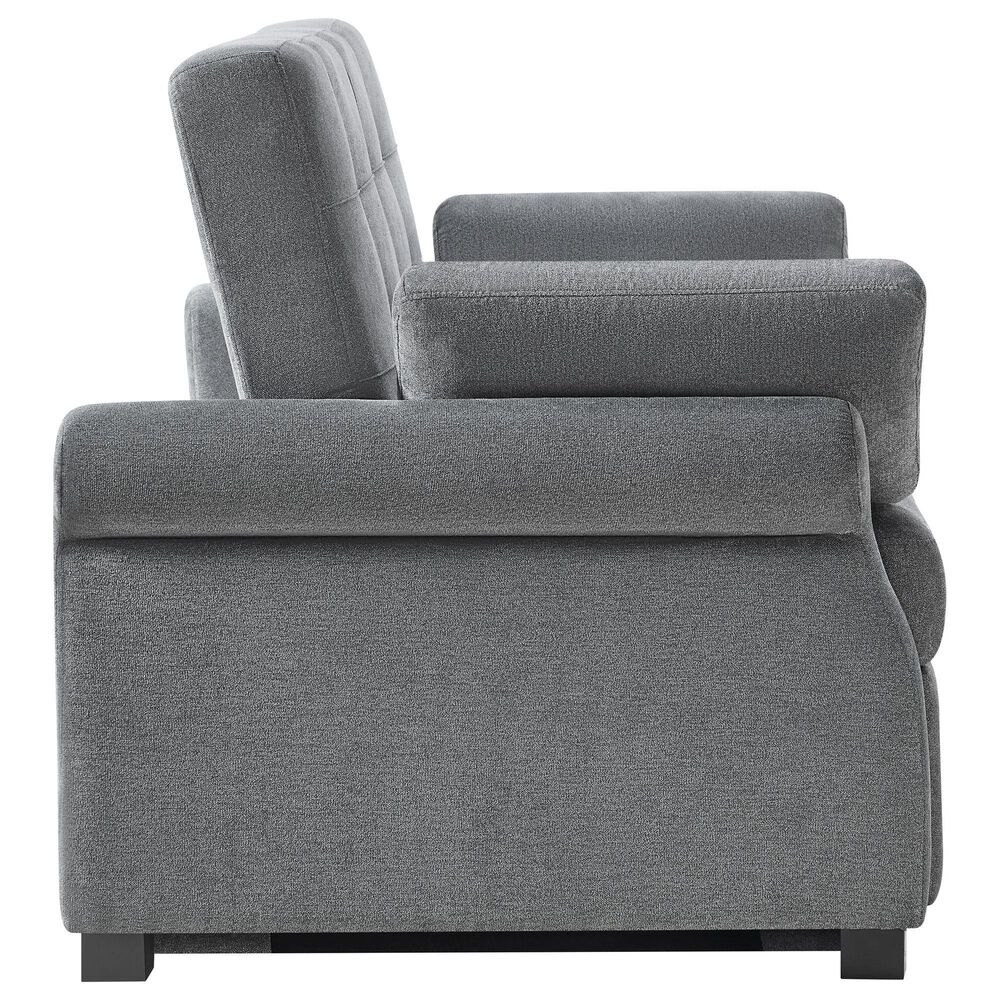 Lifestyle Solutions Hampton Queen Convertible Sofa in Grey, , large