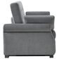 Lifestyle Solutions Hampton Queen Convertible Sofa in Grey, , large
