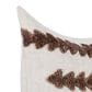 Classic Home LN Essay 22" x 22" Throw Pillow in Frothed Brown, , large