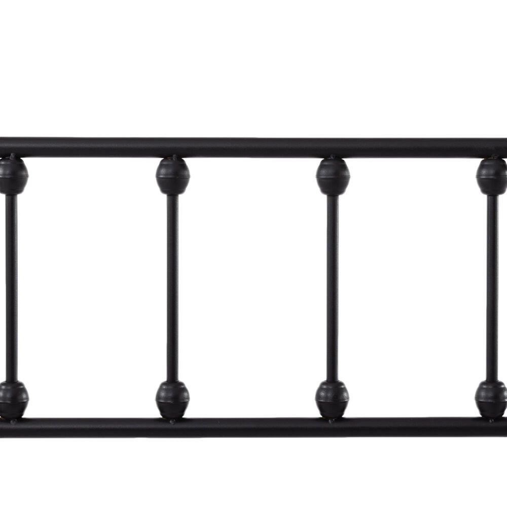 HOMLUX Twin Metal Bed Frame in Black, , large