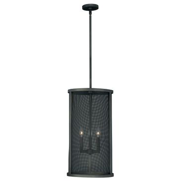 Vaxcel Wicker Park 3-Light Pendant in Warm Pewter, , large