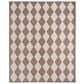 Nourison Positano Geometric Natural 9" x 12" Indoor/Outdoor Area Rug, , large