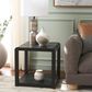 Safavieh Omara 2-Tier Side Table in Black, , large