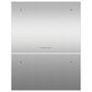 Fisher & Paykel 24" Integrated Double DishDrawer Dishwashers Door Panel in Stainless Steel, , large