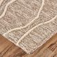 Feizy Enzo 2" x 3" Ivory and Gray Area Rug, , large
