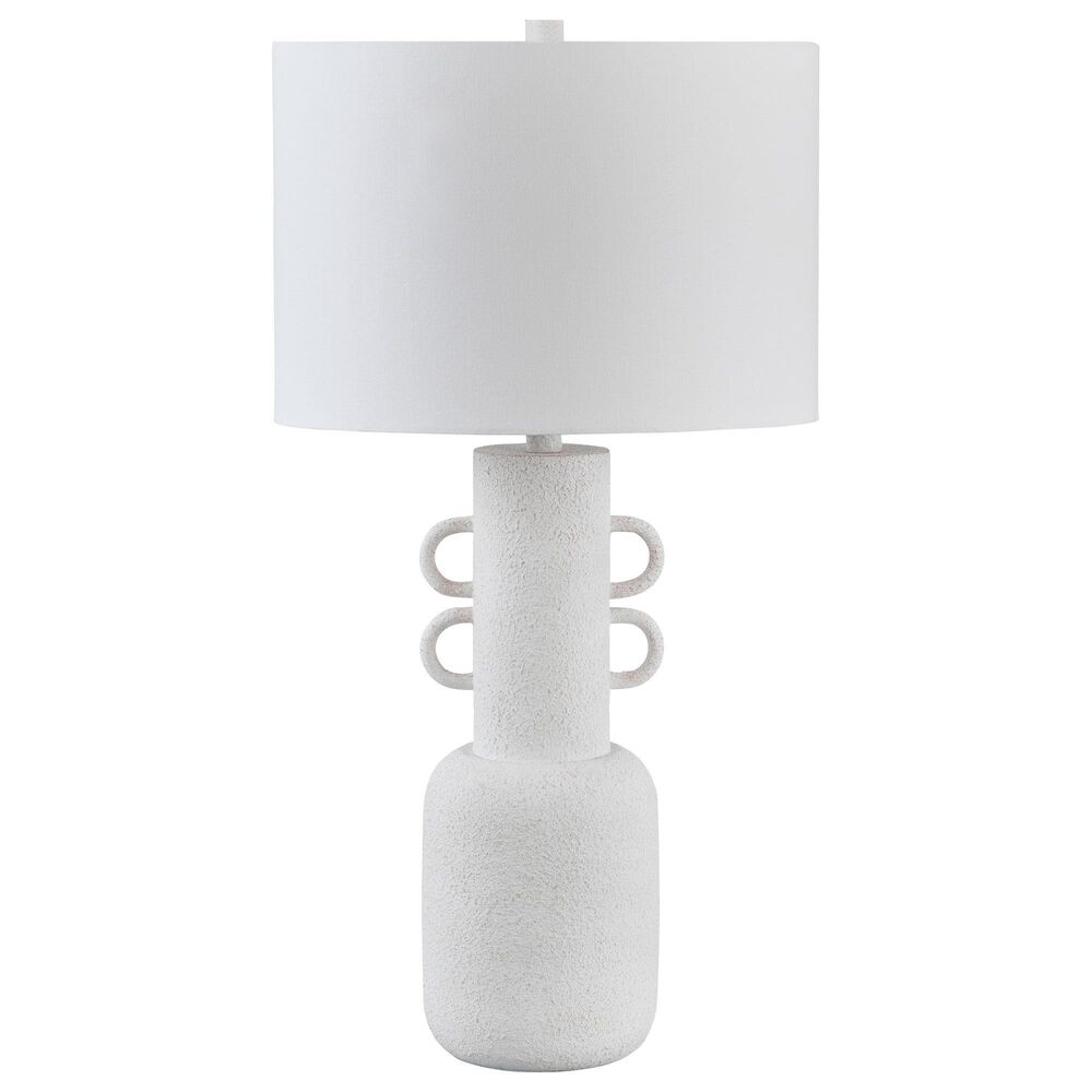 Ashley Perringhill Metal Table Lamp in Distressed White, , large