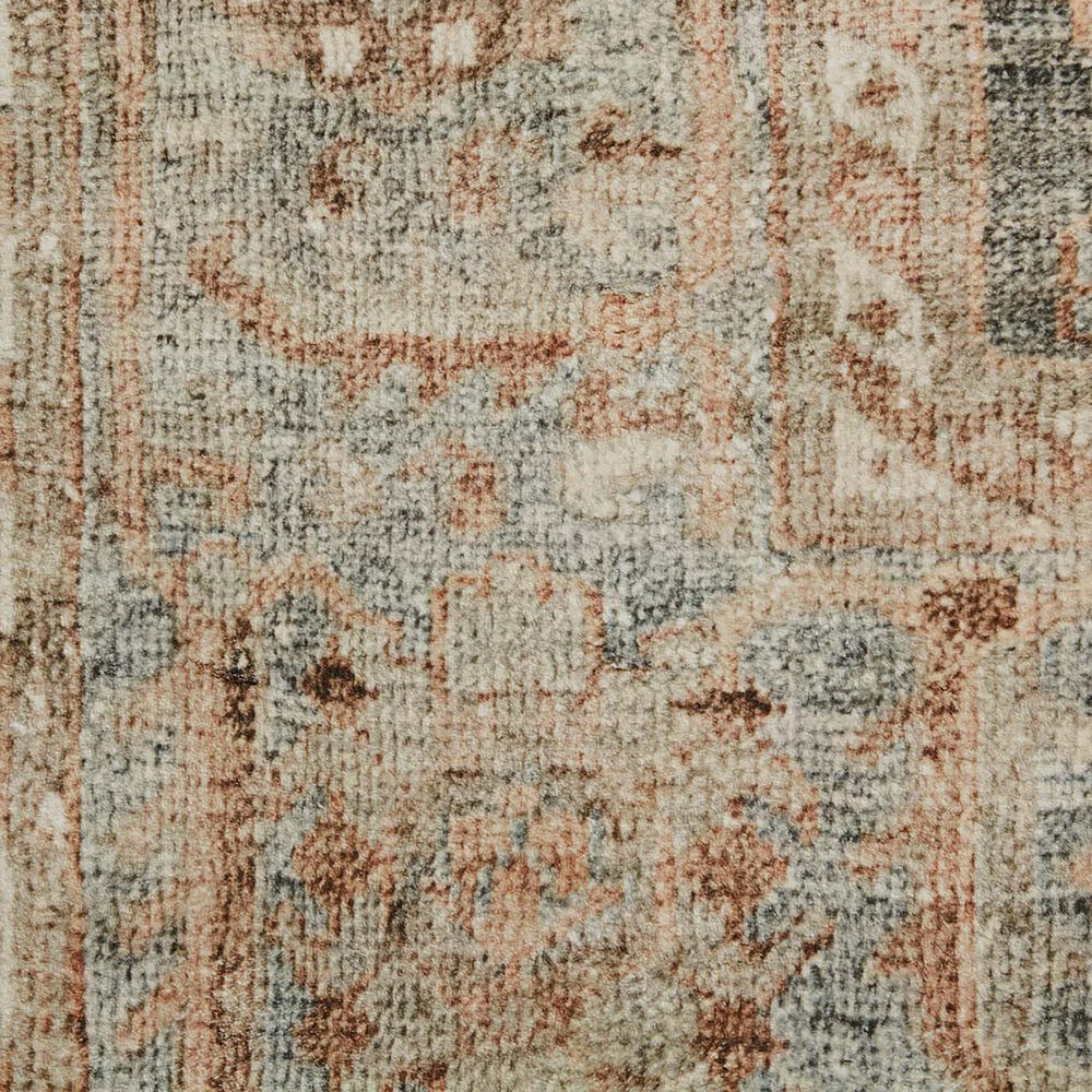Loloi II Margot 2&#39; x 5&#39; Ocean and Spice Area Rug, , large