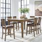 Ashley Urbinforte Counter Height Table in Light Brown - Table Only, , large