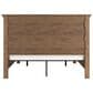 Ashley Feddinger California King Panel Storage Bed in Chestnut Brown, , large