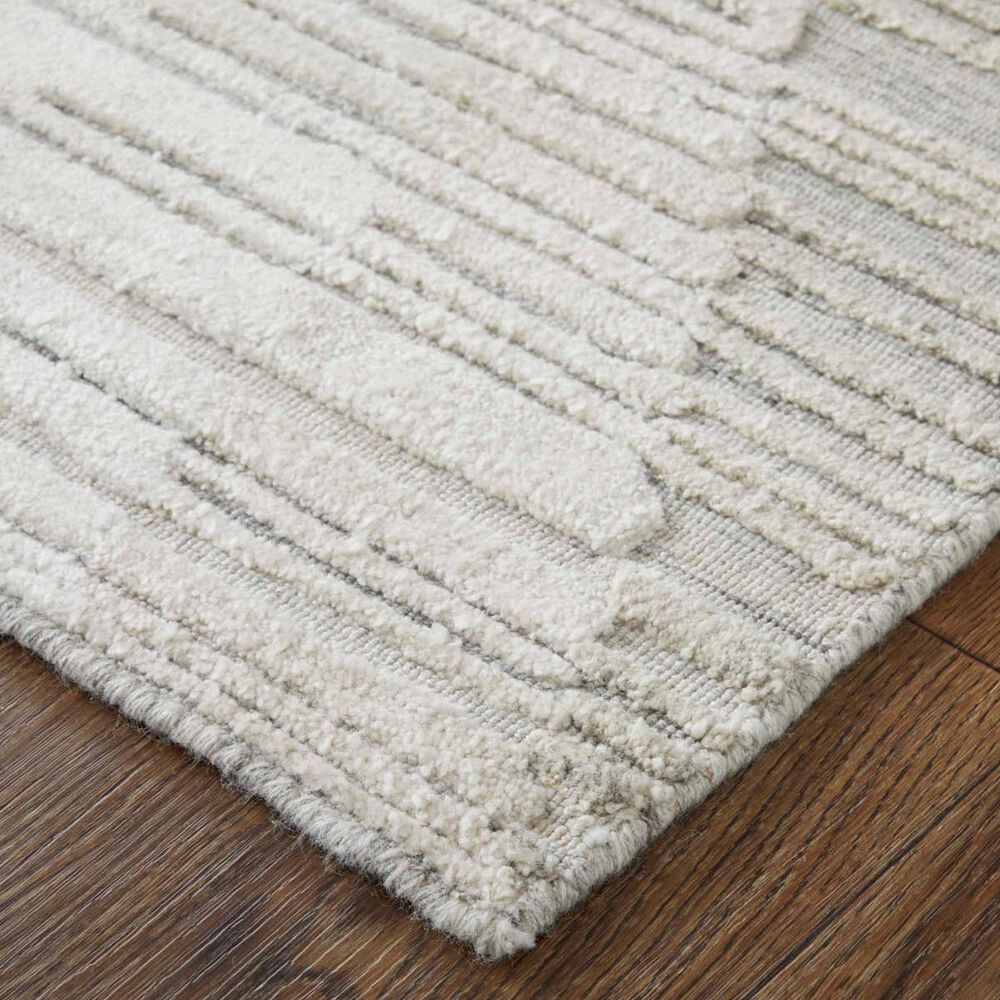 Feizy Elias 10&#39; x 14&#39; Ivory and Blue Area Rug, , large