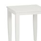 Linon Home Decor Claiborne Square Side Table in White, , large