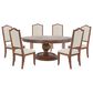 Canadel Champlain 7-Piece Round Dining Set in Spice Washed, , large