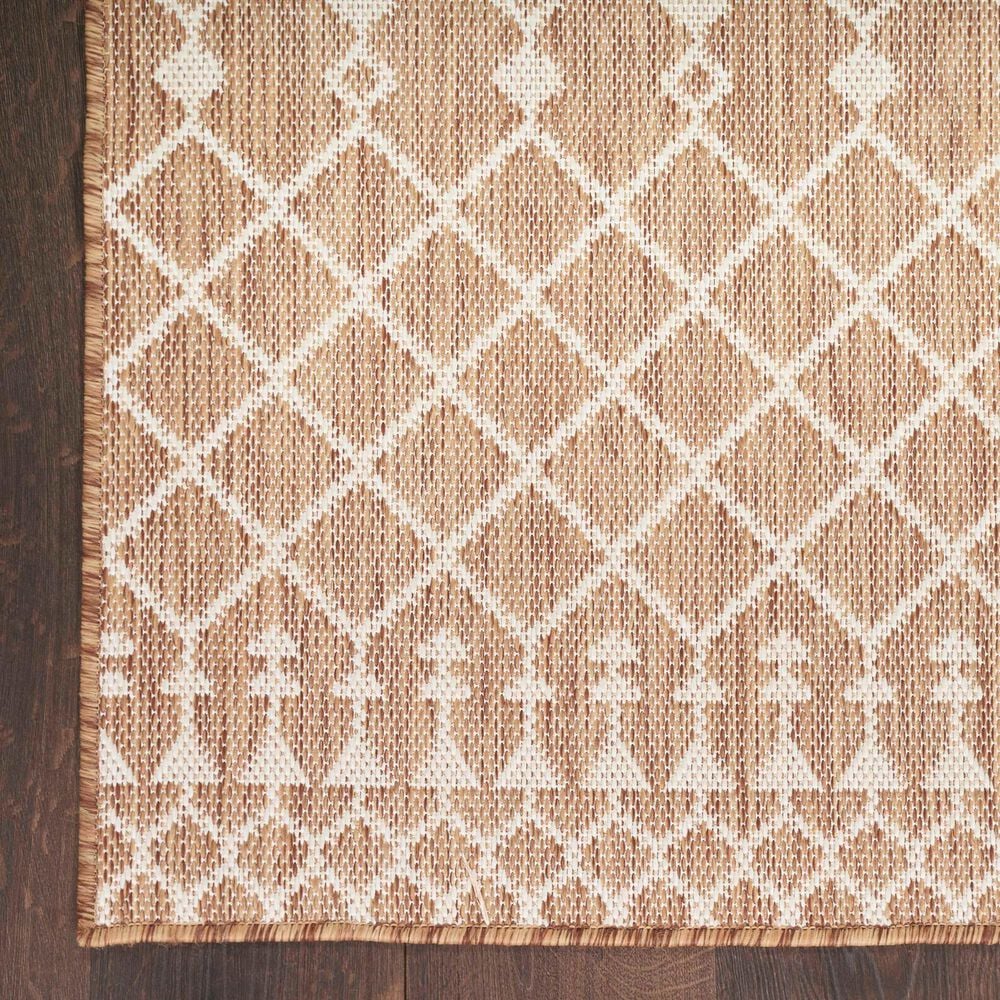 Nourison Positano Southwestern Jute 9&#39; x 12&#39; Indoor/Outdoor Area Rug, , large