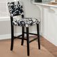 Linon Home Decor Corey Bar Stool in Black, , large
