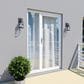 Vaxcel Portage Park 1-Light Outdoor Wall Sconce in Matte Black, , large