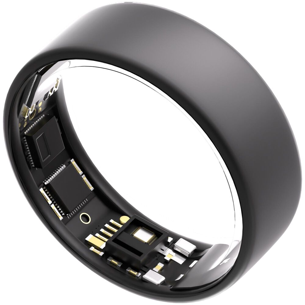 Ultrahuman Size 5 Activity Tracker Ring Air in Matte Grey, , large