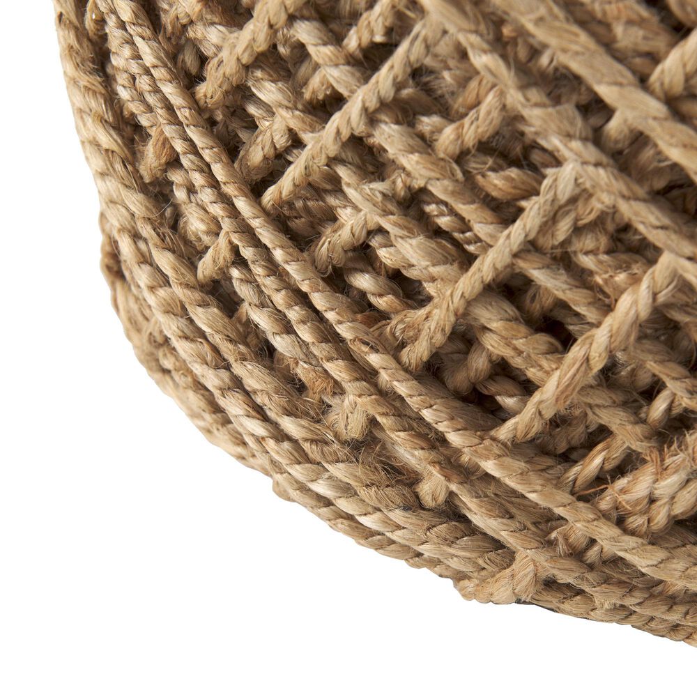 Mercana Allium Pouf in Medium Brown, , large