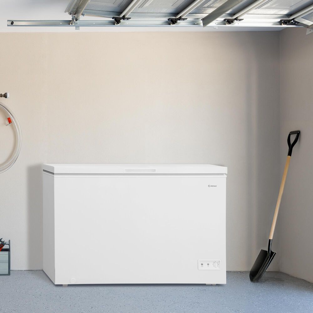 Element 10 Cu. Ft. Chest Freezer in White, , large