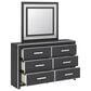 Ashley Zuraleus 3-Piece California King Platform Bedroom Set in Matte Black, , large